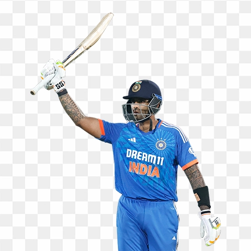 Surya Kumar Yadav Indian Cricketer PNG Transparent Image